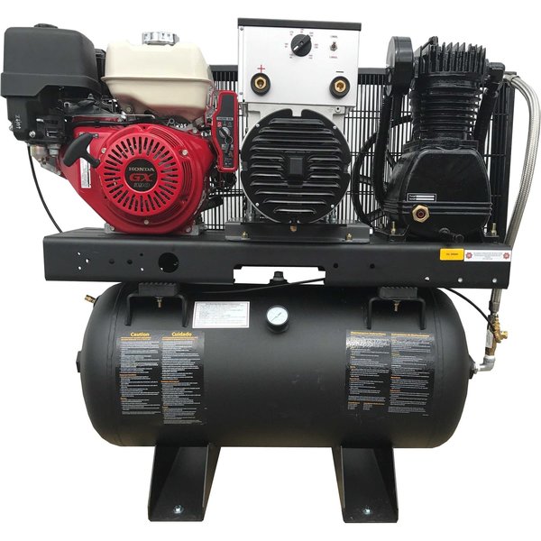 Industrial Gold 30Gal. Horiz., 16Cfm@175Psi 5000W Generator, 110V/240V, Ci13Geh33-Gw CI13GEH33-GW